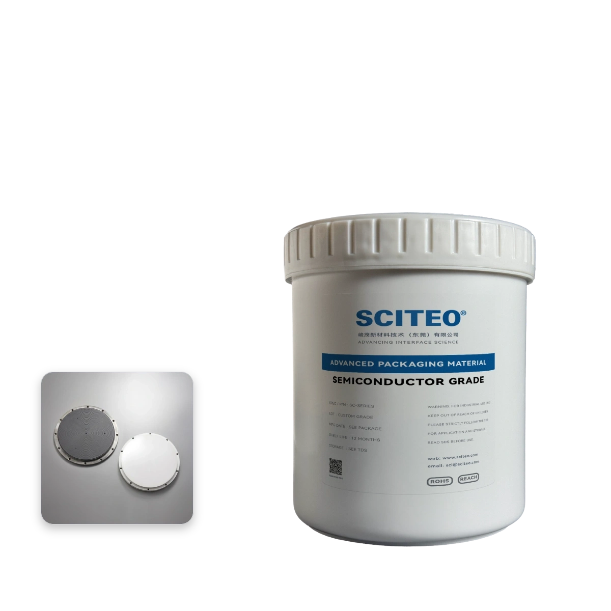 SC616 1000 °C Conductive Silver — Two-Component, Heat-Cure, Low Resistivity, Anti-Aging, High-Strength